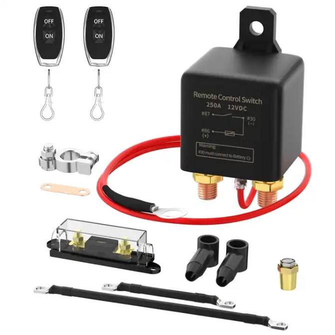 Saklar Pemutus Arus Aki-Baterai Remote Wireless